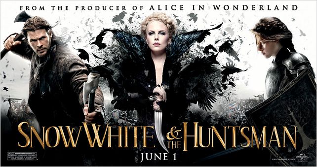 Blancanieves y la leyenda del cazador : cartel