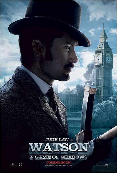 Sherlock Holmes: Juego de sombras : cartel