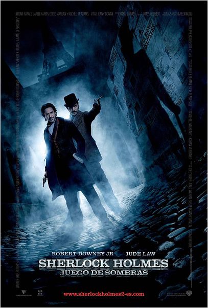 Sherlock Holmes: Juego de sombras : cartel