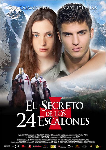 El secreto de los 24 escalones : cartel