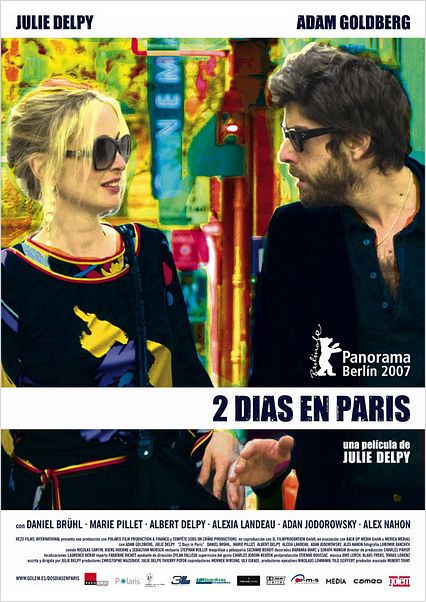 2 días en París : cartel