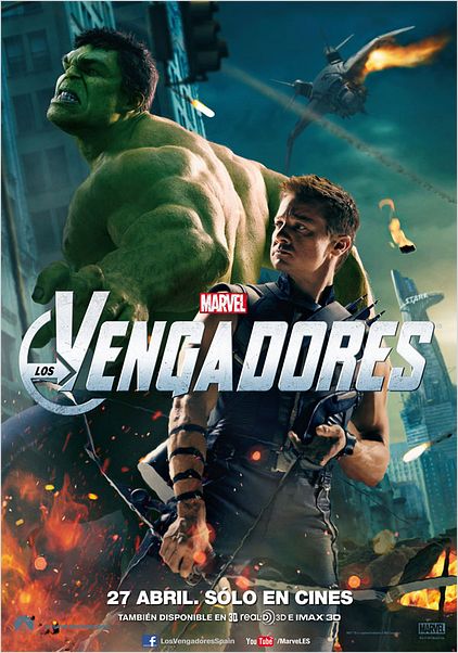 Marvel Los Vengadores : cartel