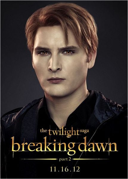 La saga Crepúsculo: Amanecer - Parte 2 : cartel Peter Facinelli