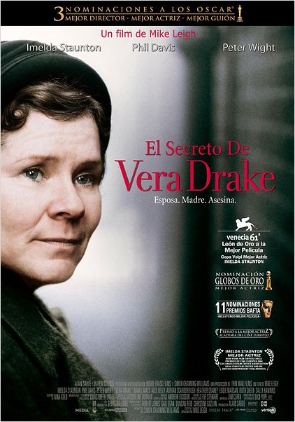 El secreto de Vera Drake : cartel