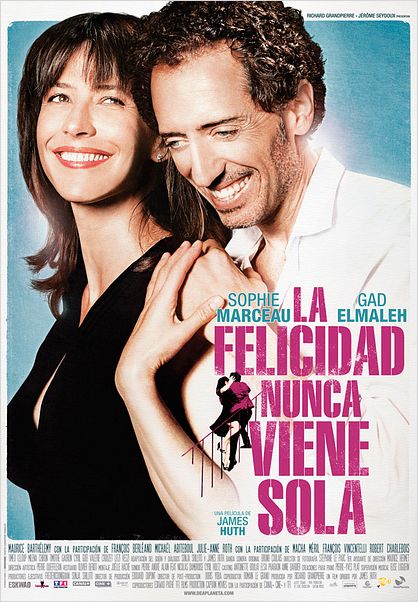 La felicidad nunca viene sola : cartel