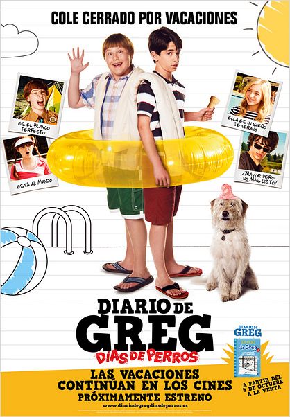 Diario de Greg 3: Días de perros : cartel