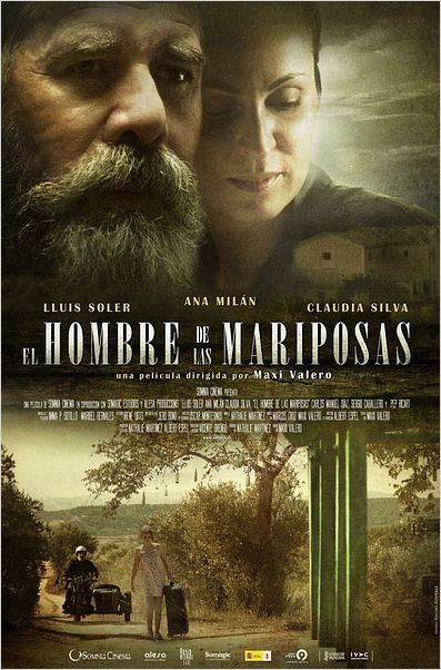 El hombre de las mariposas : cartel