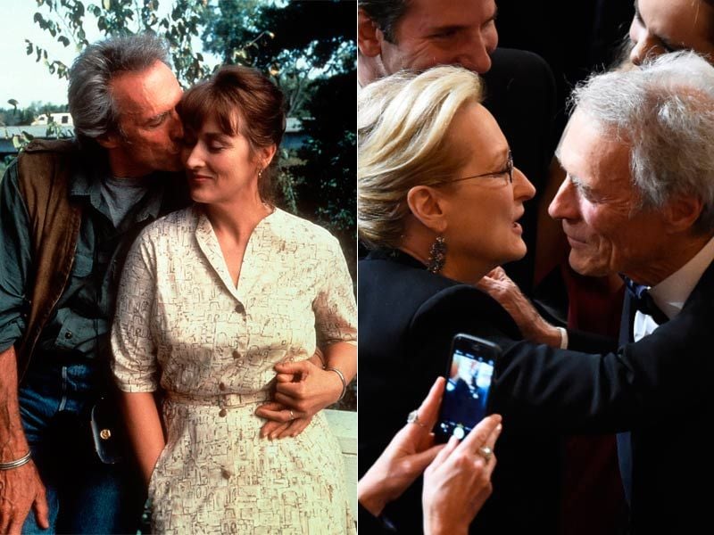 Film Meryl Streep Et Clint Eastwood Meryl Streep y Clint Eastwood - 16 parejas míticas del cine, antes y