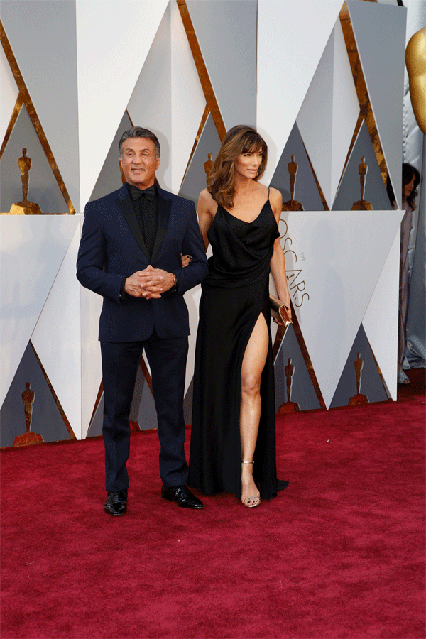 Sylvester Stallone y Jennifer Flavin