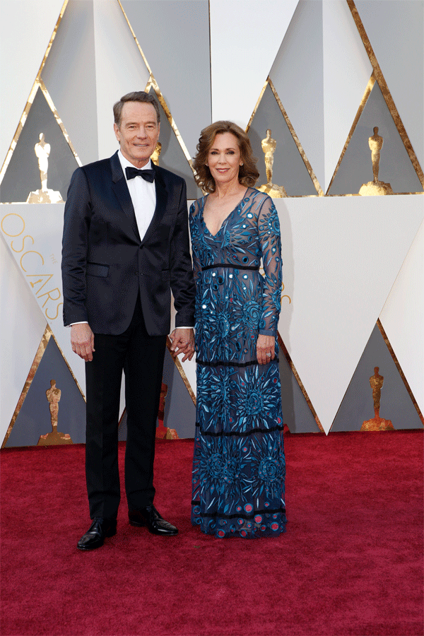 Bryan Cranston y Robin Dearden