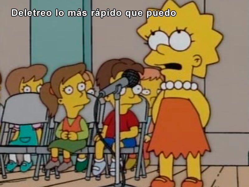 Deletreo lo más rápido que puedo