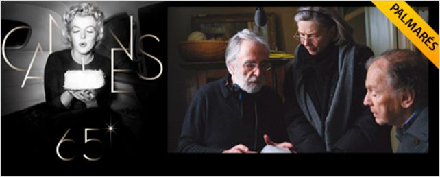 Michael Haneke se alza con la Palma de Oro de Cannes 2012