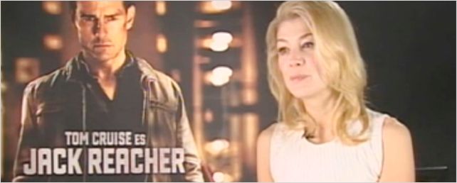 'Jack Reacher': entrevista a la actriz Rosamund Pike
