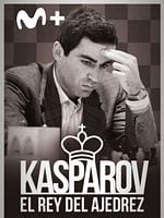 Cartel de Kasparov: el rey del ajedrez