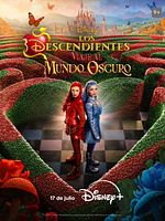Cartel de Los Descendientes: Viaje al mundo oscuro