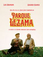 Cartel de Parque Lezama