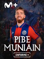 Cartel de Informe Plus+. Pibe Muniain