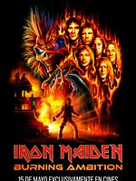 Cartel de Iron Maiden: Burning Ambition