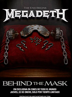 Cartel de Megadeth: Behind The Mask
