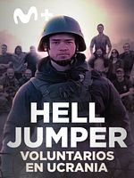 Cartel de Hell Jumper: voluntarios en Ucrania