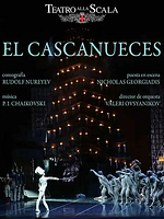 Cartel de El Cascanueces desde el Teatro alla Scala