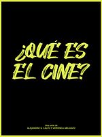 Cartel de ¿Qué es el cine?