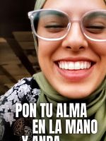 Cartel de Pon tu alma en la mano y anda