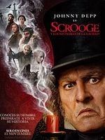 Cartel de Scrooge y los fantasmas de la Navidad
