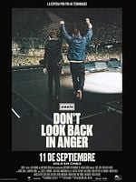 Cartel de Oasis: Don't Look Back In Anger