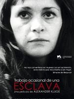 Cartel de Trabajo ocasional de una esclava