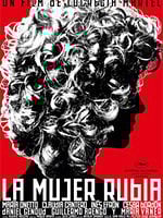 Cartel de La mujer rubia