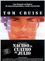 Cartel de Nacido el 4 de Julio