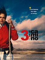 Cartel de 3 en el camino