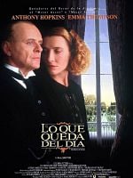 Cartel de Lo que queda del día