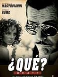Cartel de ¿Qué?