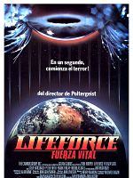Cartel de Lifeforce, fuerza Vital