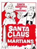 Cartel de Santa Claus conquista a los marcianos