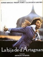 Cartel de La hija de d'Artagnan