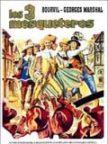 Cartel de Los Tres Mosqueteros