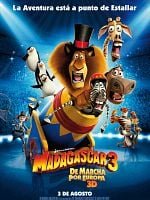 Cartel de Madagascar 3: De marcha por Europa