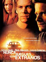 Cartel de Nunca juegues con extraños