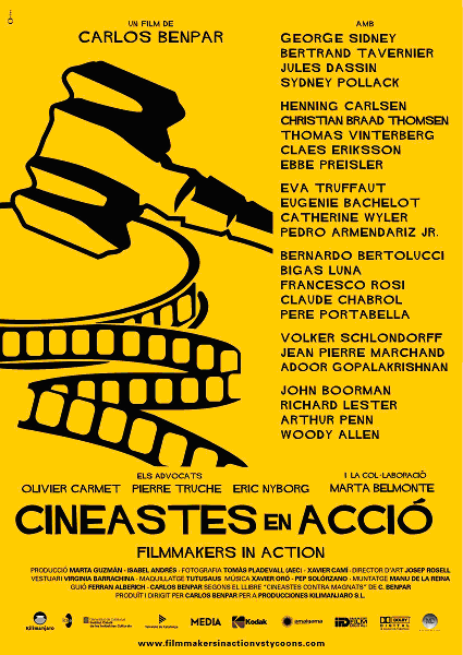 Cartel de Cinéastas en acción