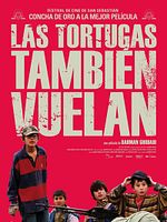 Cartel de Las tortugas también vuelan