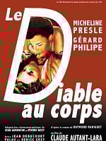 Cartel de El diablo en el cuerpo