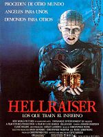 Cartel de Hellraiser (Los que traen el infierno)