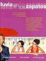 Cartel de Lluvia en los zapatos