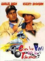 Cartel de Con la poli en los talones