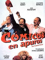 Cartel de Cómicos en apuros