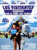 Cartel de Los visitantes regresan por el túnel del tiempo
