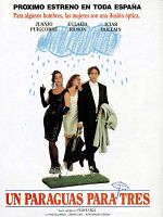 Cartel de Un paraguas para tres